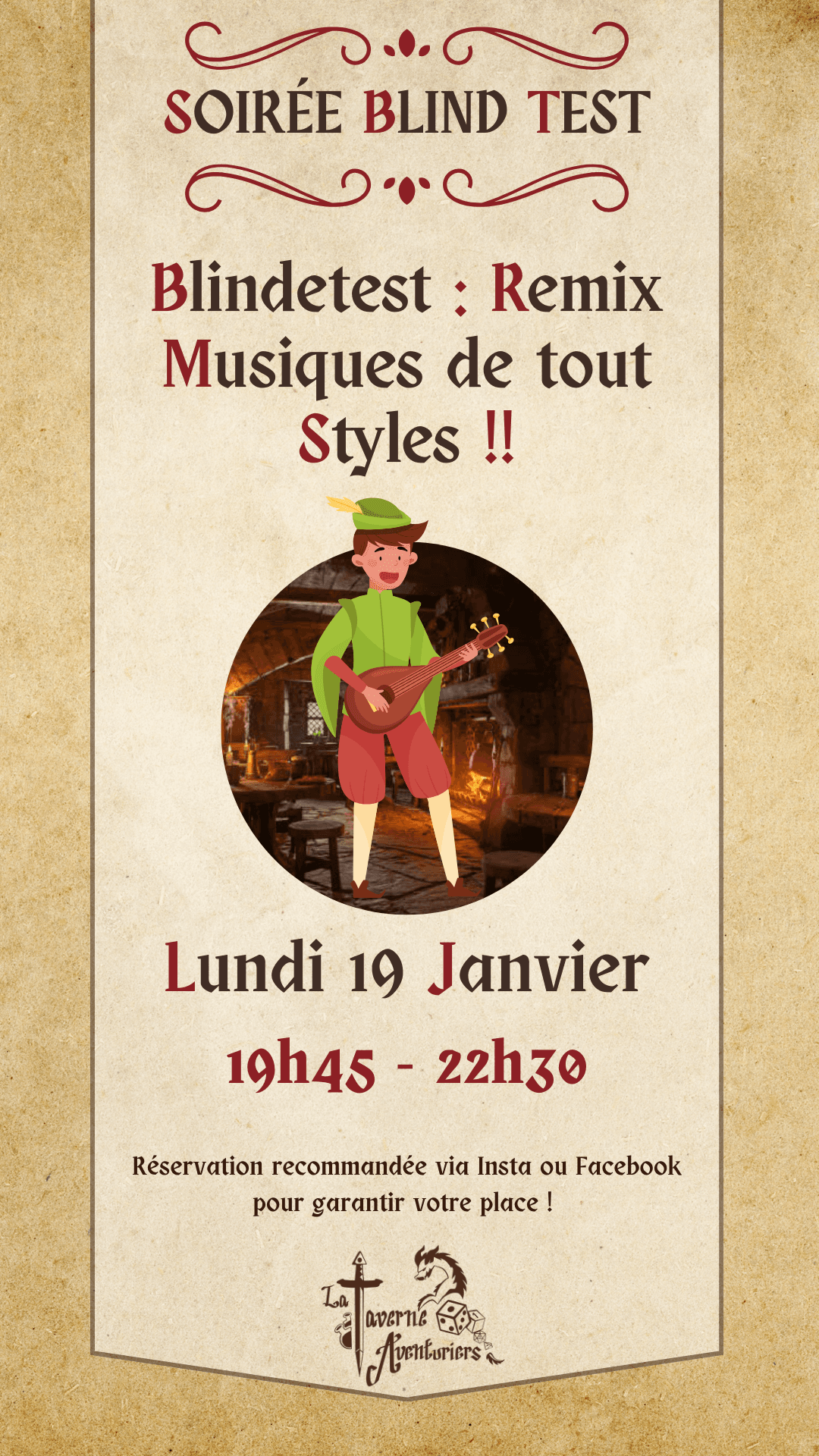 Soirée Blind Test (Musique Remixer dans un autre style musical)