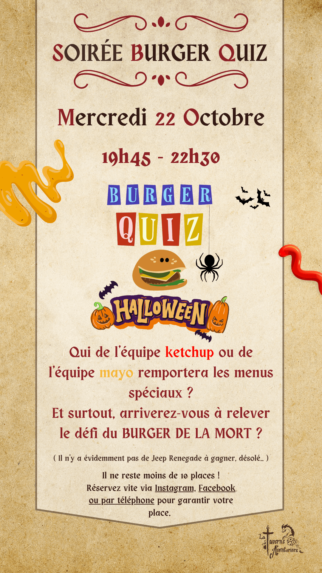 Soiree Burger Quiz